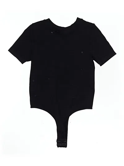 Pre-owned Dynamite Bodysuit In Black