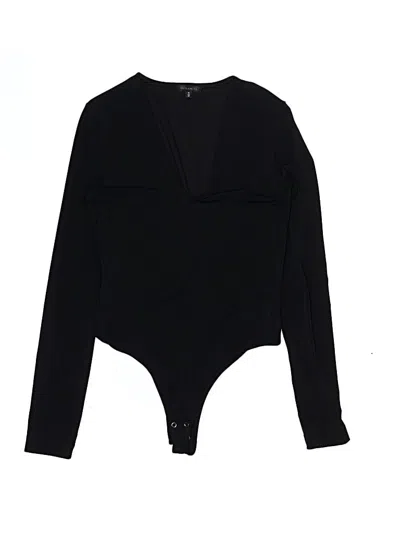 Pre-owned Dynamite Bodysuit In Black