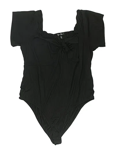 Pre-owned Dynamite Bodysuit In Black