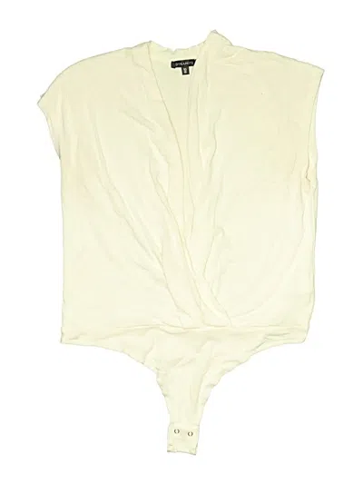 Pre-owned Dynamite Bodysuit In Ivory