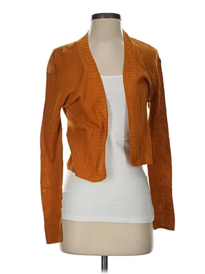 Pre-owned Dynamite Cardigan Sweater In Orange