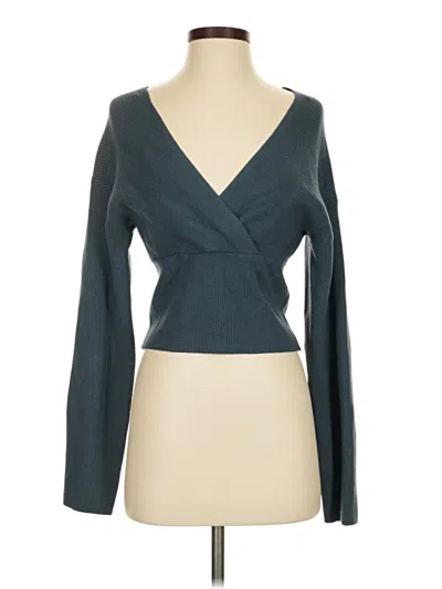 Pre-owned Dynamite Cardigan Sweater In Teal