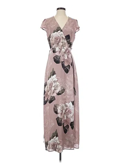 Pre-owned Dynamite Casual Dress In Brown