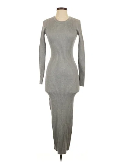 Pre-owned Dynamite Casual Dress In Gray