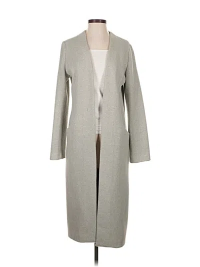 Pre-owned Dynamite Coat In Gray