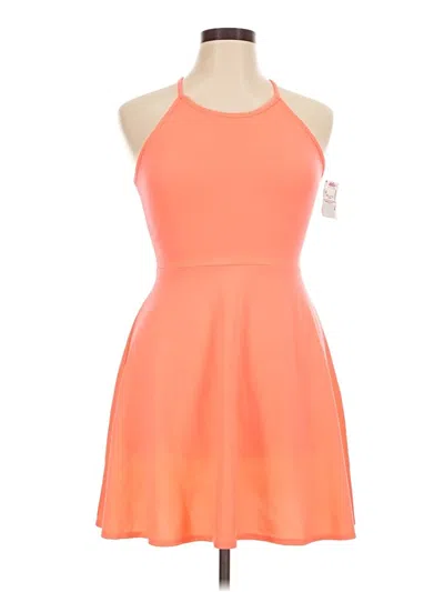 Pre-owned Dynamite Cocktail Dress In Orange