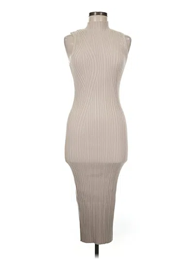 Pre-owned Dynamite Cocktail Dress In Tan