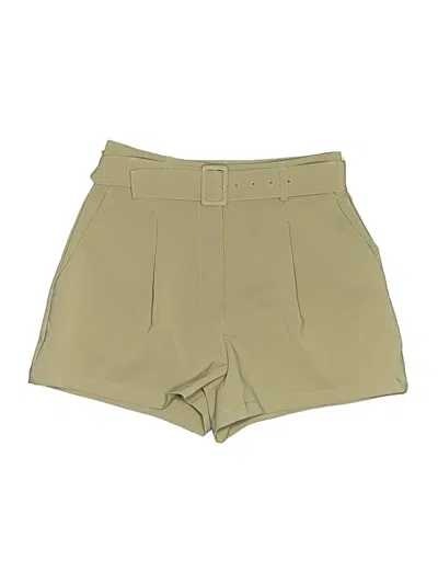 Pre-owned Dynamite Khaki Shorts In Brown