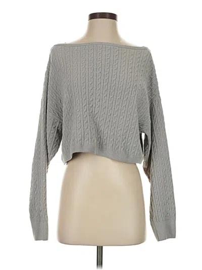 Pre-owned Dynamite Pullover Sweater In Gray