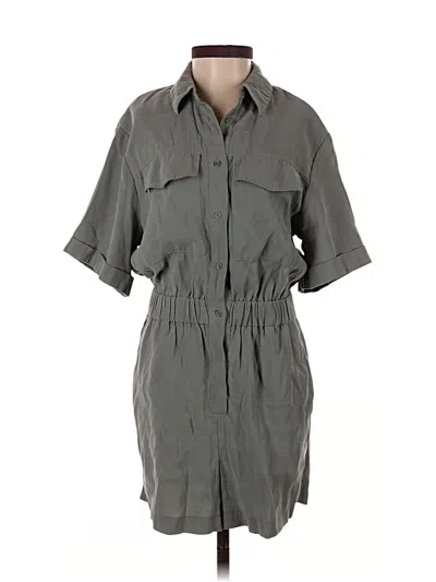 Pre-owned Dynamite Romper In Gray