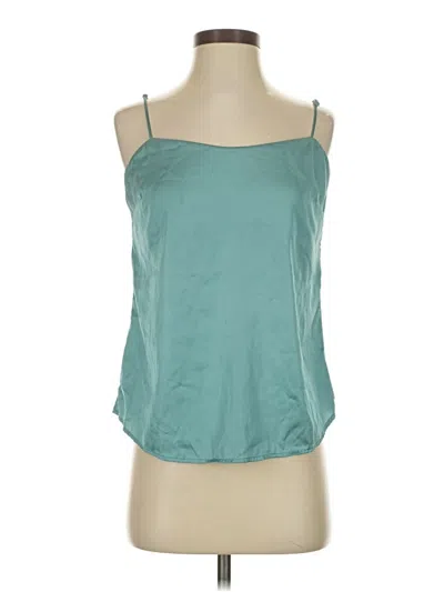 Pre-owned Dynamite Sleeveless Blouse In Blue