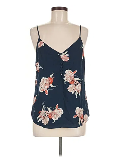 Pre-owned Dynamite Sleeveless Blouse In Blue