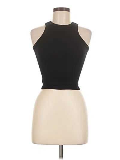 Pre-owned Dynamite Tank Top Black Halter Neckline Tops
