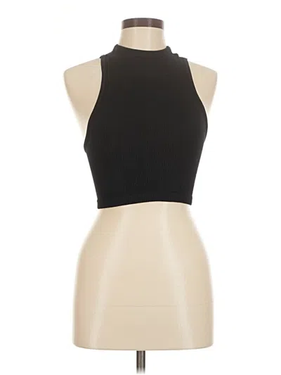 Pre-owned Dynamite Tank Top Black Halter Neckline Tops