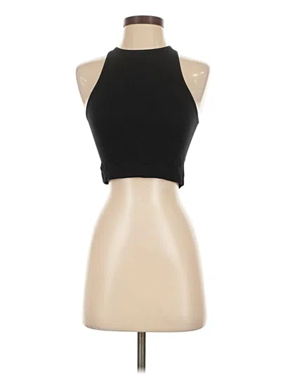 Pre-owned Dynamite Tank Top Black Halter Neckline Tops
