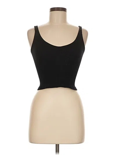 Pre-owned Dynamite Tank Top Black Strapless Neckline Tops