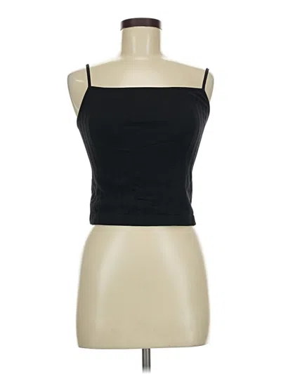 Pre-owned Dynamite Tank Top Black Strapless Neckline Tops