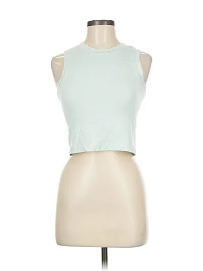 Pre-owned Dynamite Tank Top Green Halter Neckline Tops