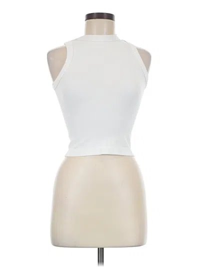 Pre-owned Dynamite Tank Top Ivory Halter Neckline Tops