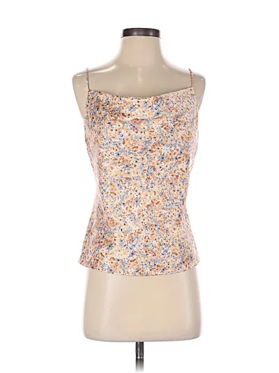 Pre-owned Dynamite Tank Top Orange Strapless Neckline Tops