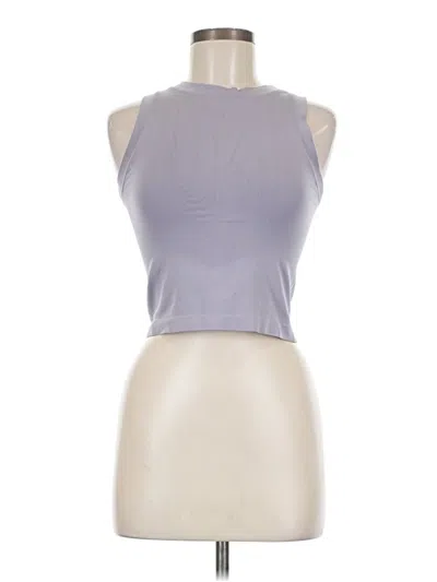 Pre-owned Dynamite Tank Top Purple Halter Neckline Tops