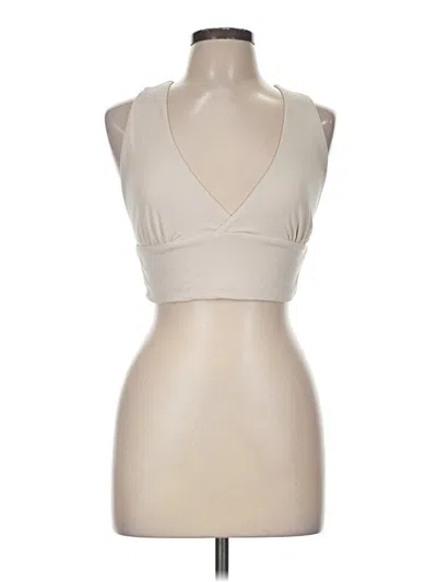 Pre-owned Dynamite Tank Top Tan Halter Neckline Tops