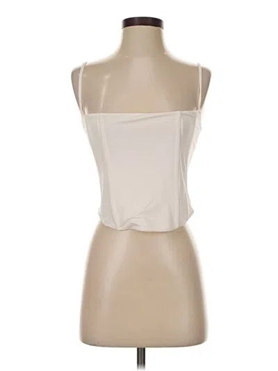 Dynamite Tube Top Ivory Strapless Neckline Tops In Neutral