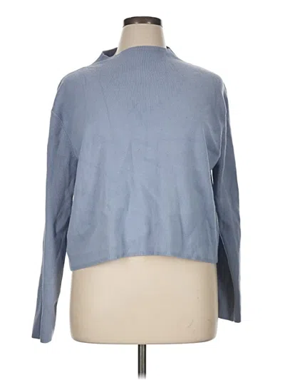Pre-owned Dynamite Turtleneck Sweater In Blue