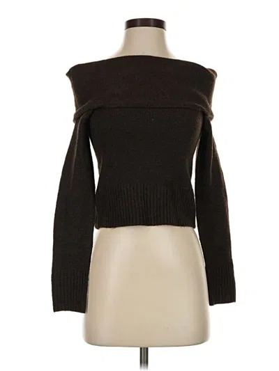 Pre-owned Dynamite Turtleneck Sweater In Brown