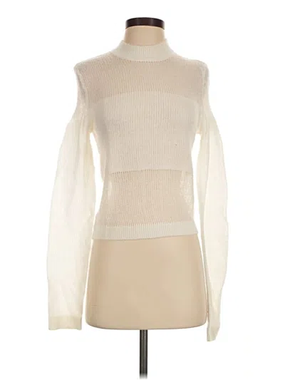 Pre-owned Dynamite Turtleneck Sweater In Ivory