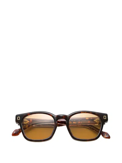 Dyrka Square Frame Sunglasses In Brown
