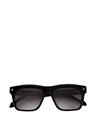 Dyrka Star Square-frame Sunglasses In Black