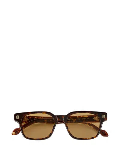 Dyrka Tortoise Square-frame Sunglasses In Brown