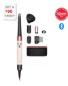 Dyson Airwrap I. D. Multi-styler And Dryer Curly+coily Ceramic Pink/rose Gold In Black