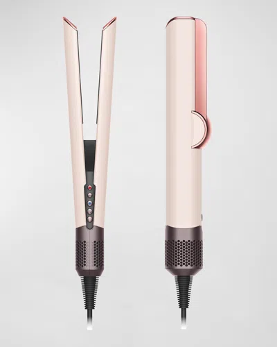 Dyson Limited Edition Airstrait Straightener In Pink And Rose Gold In Ceramic Pink/rose Gold