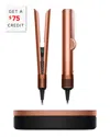 Dyson Limited Edition Airstrait Wet-to-dry Straightener In Amber Silk Null In Brown