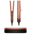 Dyson Limited Edition Airstrait Wet-to-dry Straightener In Amber Silk Null In Brown