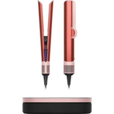 Dyson Special Edition Airstrait Straightener In Strawberry Bronze In Strawberry Bronze/blush Pink