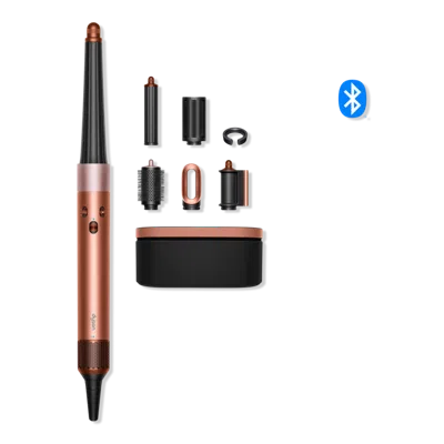 Dyson Special Edition Airwrap I.d. Multi-styler Straight+wavy In Amber Silk