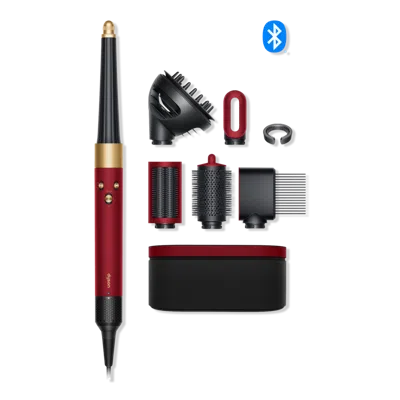 Dyson Special Edition  Airwrap I.d. Multi-styler Curly+coily In Red Velvet And Gold