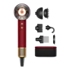 Dyson Special Edition  Supersonic Nural Hair Dryer In Red Velvet And Gold