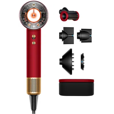 Dyson Supersonic Nural Hair Dryer -straight And Wavy - Red Velvet