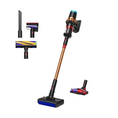 Dyson V16 Piston Animal Submarine  Cordless Wet And Dry Vacuum In Matched Black Body,bright Copper Manifold