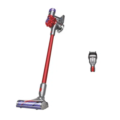Dyson V8 Cordless Vacuum Cleaner Silver/silver/red