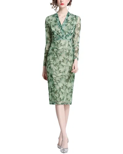 Dza Dress In Green