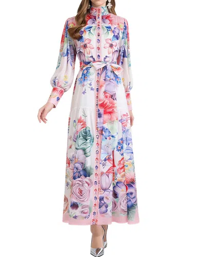 Dza Maxi Dress In Multi