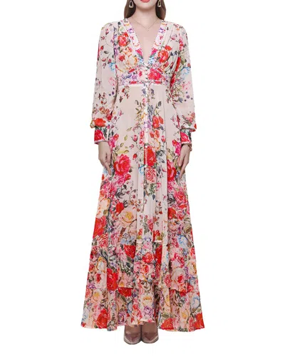 Dza Maxi Dress In Multi