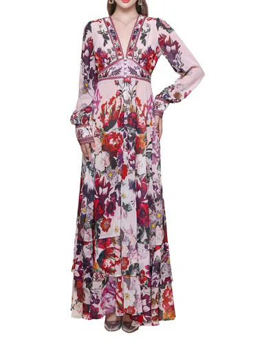 Dza Maxi Dress In Multi
