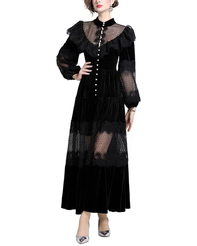 Dza Maxi Dress In Black