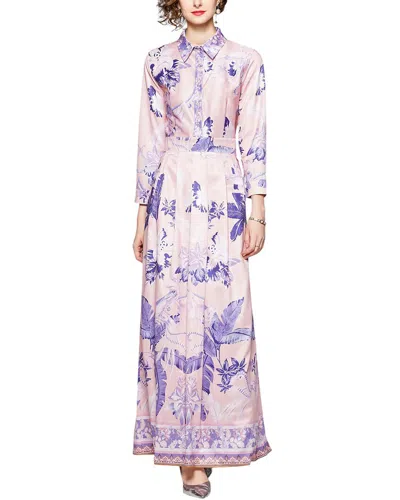 Dza Maxi Dress In Multi